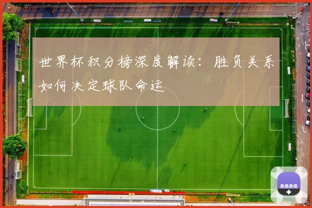 世界杯积分榜深度解读:胜负关系如何决定球队命运