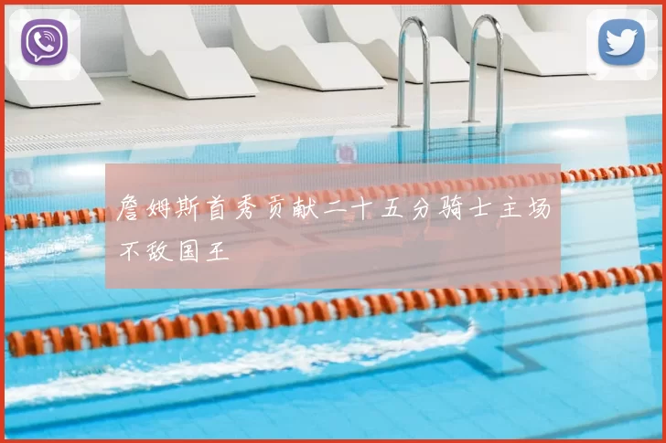 詹姆斯首秀贡献二十五分骑士主场不敌国王