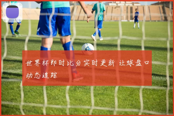 世界杯即时比分实时更新 让球盘口动态追踪